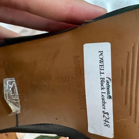 L'INTERVALLE Genuine Leather Black Heeled Boots - Picture 4 of 7